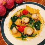 Scallops with lemon butter