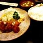 いち川 - ミックスフライ定食