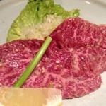 杏樹亭 岸根店 - 特選厚切り塩ハラミ