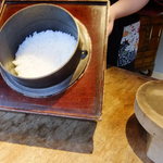 妙見石原荘 食菜石蔵 - もちろん炊きたて！