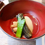 妙見石原荘 食菜石蔵 - 朝から幸せ～美味しい炊き合わせ