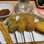 鮨と串 たけ寅 - お任せ串揚げ
