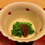 御料理ふじ居 - 富山県産なばな