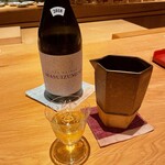 御料理ふじ居 - 満寿泉 BANGAIHEN 1合 1870円