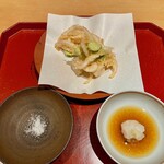 御料理ふじ居 - かき揚げ