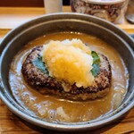 さち福やCAFE - おろしがタップリ、お肉はしっかりのハンバーグ