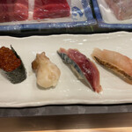 鮨と串 たけ寅 - お任せ握り、クロムツ、鯖、鳥貝、イクラ