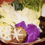 Tanya She Rouhi Nabe - 季節の野菜盛り合わせ