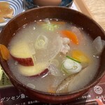 Hinatayama mukusyokudou - 一杯目の豚汁