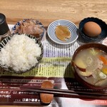 Hinatayama mukusyokudou - 朝食のセット５００円