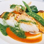 レストラン・ジョルジュマルソー - Bコースのメインの魚料理