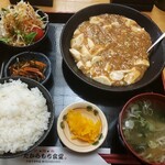 Takaramochi Shokudou - 麻婆豆腐定食　900円