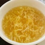 Benitora Gyouzabou - 中華の玉子スープ。