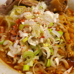 ラーメン二郎 - 白ネギ投下～♪