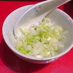 ラーメン二郎 - 白ネギ
