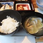 妙見石原荘 食菜石蔵 - おみそ汁も美味しいです。もちろんご飯もね