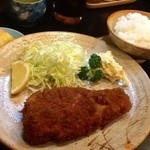 いち川 - ロースカツ定食