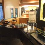 妙見石原荘 食菜石蔵 - りんごシナモンの温かいドリンクが美味しかった