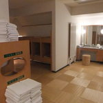 妙見石原荘 食菜石蔵 - 内湯の脱衣場　もちろん手ぶらでいけます