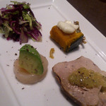 4人の食卓 - 洋のプレート４種