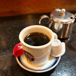 Fukagawa Hatogai - サービスのホットコーヒー