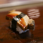 すし義 - 鮑酒蒸し☆