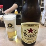 名古屋の立ち呑み 大安 - 瓶ビール_ラガー