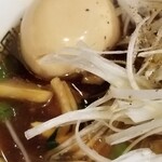 塩そば専門店 桑ばら - 鶏と椎茸の煮込みつけそば
