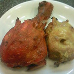 サプラ - ディナーセットのタンドールチキンとネパールティッカ