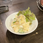 炭火焼肉ホルモン うらら - ポテトサラダ