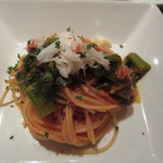 イタリアンダイニング・ミズキ - ズワイガニと有機野菜のブッダネスカ