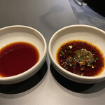 焼肉ホルモン 風土. - ジンギスカンつけだれ
      ジンギスカンつけだれ+南蛮ヤンニョムジャン