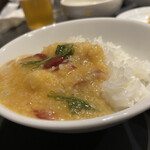 焼肉ホルモン 風土. - ラムユッケとろろをご飯に