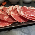 焼肉ホルモン 風土. - ラムロールスライス