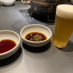 焼肉ホルモン 風土. - ジンギスカンつけだれ
      ジンギスカンつけだれ+南蛮ヤンニョムジャン