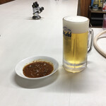 焼肉田中屋 - 生ビールはアサヒ？（なのか？）