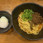 ラーメン階杉 - 汁なし担担麺＋温玉