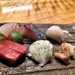 南渋谷 なみの上 - 刺身盛り合わせ