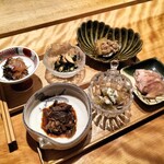 南渋谷 なみの上 - おもてなし　６種