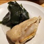 南渋谷 なみの上 - からすみ餅巾着