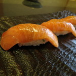 すし処 ひさ田 - 絶品でした！ブリ。中のアサツキがポイント！