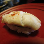 すし処 ひさ田 - 焼き太刀魚。塩と一味で！