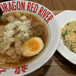 ドラゴンレッドリバー - 醤油ラーメンセット