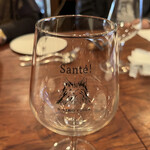 YUIGA - お店の名前入りのワイングラス