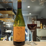 utage dotonbori - クワトロフォルマッジに合わせた赤ワイン