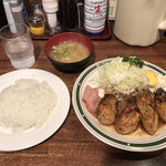 かつれつ四谷たけだ - 牡蠣バター焼き定食