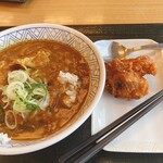 どんどん庵 - カレーごはん&から揚げ一個