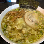 亀ちゃん食堂 - あっさり中華の特製塩ワンタン麺800円税込