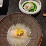 フロリレージュ - (2022年4月/訪問)うどで2品。