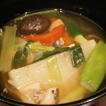 神保町 傳 - 25年2月　鼈出汁の雑煮